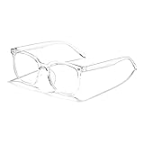 Blaulichtfilter Brille, Transparent Computerbrille PC Gaming Brille mindert Augenbelastung...