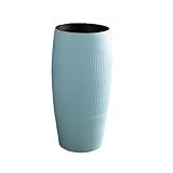 Standwaschbecken Einzelwaschbecken Keramik blau mit Wasserhahn und Ablaufgarnitur Outdoor...