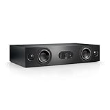 Nubert nuBoxx AS-225 max | Schwarze Soundbar mit Front | Soundplate für Streaming | TV-Lautsprecher...