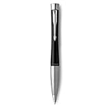 Parker Urban Twist-Kugelschreiber | Mattschwarz mit Chrom-Zierteilen | mit Nachfüllpatrone mit...