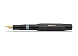 Kaweco PISTON SPORT CLASSIC schwarz/gold I Füllhalter aus Premium Kunststoff für Tintenflaschen...