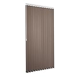 Ventanara® Lamellenvorhang durchgehende Schiene Komplettset Vertikaljalousie 89mm inkl....