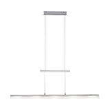 SellTec LED Pendelleuchte 100 cm, dimmbar Moderne Hängeleuchte mit Farbtemperatursteuerung über...