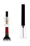 AMULONG Bieröffner Luftdrucktyp Wein Flaschenöffner Edelstahl Pin Typ Flaschenpumpen Korkenzieher...