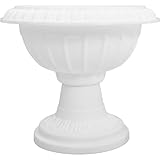 GARIOUANS Blumentopf im Europäischen Stil Mittelgroß Römischer Pflanzkübel aus Bruchfestem...