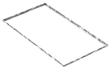 Fenau - Gitterrost-Zarge 600 x 1100 x 23 mm für Rosthöhe von 20 mm, verzinkt – mit Aussparung...