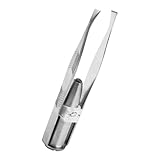 Puwaiio Tweezers With Led Light - Make Up Led Licht Wimpern Augenbrauen Haarentfernungs...