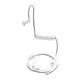 Eayoly Röhrenkopfhörer | 3,5-mm-In-Ear-Einzelkopfhörer mit Mikrofon,Wired Air Tube Spring...