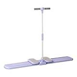 Skimaschine | 126 x 94 cm faltbarer Beckenmuskeltrainer – tragbare Bein-Körperformung Skimaschine...