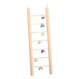 KOMBIUDA Sittichleiter Aus Holz Für Vögel Als Kletterleiter Und Trittleiter Geeignet Als...