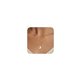 Picuzzy Geschichtete Gold-Halsketten für Frauen, stapelbar, zierlich, 14 Karat...