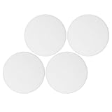 Garneck 4 Stück Blendfreie LED Lampenschirme Ø 134mm aus Kunststoff Deckenstrahler Ersatz Diffusor...