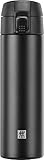 ZWILLING Thermo Thermoflasche, Reisebecher, Doppelwandisolierung, Sicherheitsverschluss, 450 ml,...