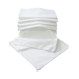 Nurtextil24 Kissen-Inlett 100% Baumwolle 20 Größen in Weiß mit Reißverschluss ohne Füllung 80 x...