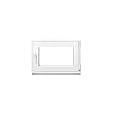 Framex Kellerfenster Fenster Kunststofffenster Weiß Breite x Höhe 70 x 40 cm (700 x 400 mm) 2fach...