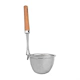 Edelstahlsieb mit tiefem Korbdesign für einfaches Kochen und Zubereiten von Speisen (G)
