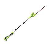 Greenworks G40PHA Akku Stabheckenschere mit geteiltem Schaft, 51 cm Doppelklingen, schneidet bis zu...