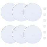 UFURMATE Wandloch-Abdeckplatte, PVC-Kunststoff, Deckenabdeckung, blanko, rund, dekoratives...