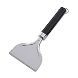 Weber Grillplatten-Schaber, aus Edelstahl, entfernt Fett & Schnutz effektiv, ideal zur Reinigung von...