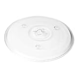 10,5-Zoll-Mikrowellenplatte, Ersatz-Mikrowellenschale, Universeller Drehteller, Glasplatten, Runder...