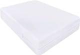 Utopia Bedding Matratzenbezug 90 x 200 x 20 cm Wasserdichter mit Reißverschluss, Oeko-TEX...