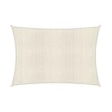 Lumaland Sonnensegel Rechteckig | 2 x 3 Meter | Wetterbeständiger Sonnenschutz inkl....