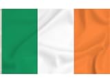 Storm&Lighthouse Irland Flagge Irische Fahne UK Flaggen 150 x 90 cm mit Metalösen St Patricks Tag...