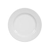 Frühstücksteller 20 cm Fahne Rondo/Liane Weiss Uni Seltmann (6 Stück)