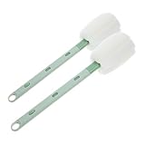 HONITANO 2 Stück Teiliges Flaschenbürsten Schwamm Verstellbarer Griff Ergonomisch Gründliche...