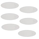 Doriantrade Speiseteller 6 Stück Essteller Teller flach 27cm 6er Set Porzellan Haushalt Gastronomie...