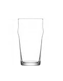 KIAPPO Set Biergläser 570 ml Noniq – Moderne Glas-Trinkgläser für Bier, Getränke & Säfte,...