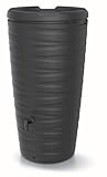 Regenwassertonne Regentonne Regenbehälter Regentank Regenfass Amphore 240L Welle-Disign 3D mit...