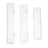 VANZACK 3 Stück Reisebesteckset mit Transparenter Kunststoff Aufbewahrungsbox und Deckel Kompakter...