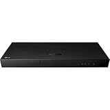 LG UBK90 UHD Streaming - 4K - 2D / 3D - Region Free Blu-Ray DVD-Player - PAL/NTSC - USB - 100-240V...