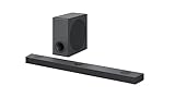 LG DS90QY 5.1.3 Soundbar (570W) mit kabellosem Subwoofer & MERIDIAN-Technologie (Dolby Atmos, HDMI,...