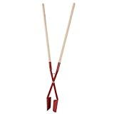 Galaflor Handbagger (Stahl) mit Holz-Stiel (95 cm) - Gesamtlänge 152 cm, Gewicht: 5,6kg |...