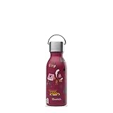 Qwetch Thermosflasche für Kinder, Granat, Yosemite, 350 ml, Rot