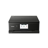 Canon PIXMA TS8750 Multifunktionsdrucker 3in1 (Tintenstrahl,Drucken, Kopieren, Scannen, A4, 10,8 cm...
