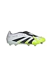 adidas Predator Pro FT FG Unisex Fußballschuhe Farbe: Weiß/Schwarz/Neongrün; Größe: EUR 39 1/3...