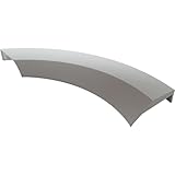 NaschLager Türgriff kompatibel mit Gorenje 333855 Waschmaschine Frontlader ABS Kunststoff weiß...