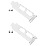 OTOTEC 2 STÜCKE Low Profile Bracket DP-Port Kompatibel mit NVidia Quadro NVS295 NVS310 Grafikkarte