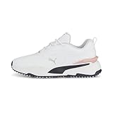 PUMA Damen Gs-Fast WMNS Golfschuh, White Navy Blazer Flamingo Pink, 42 EU