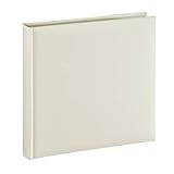 Hama Fotoalbum Jumbo 30x30 cm (Fotobuch mit 80 weißen Seiten, Album für 320 Fotos zum...