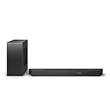 Philips TAB8907/10 Soundbar 3.1.2 Kabelloser Subwoofer, Dolby Atmos, Cinematischer Sound, HDMI eARC,...
