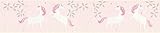 A.S. Création Bordüre Boys & Girls 6 Borte mit Einhörnern Unicorn 5,00 m x 0,13 m metallic rosa...