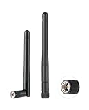Vecys 2PCS Dual Band WiFi Antenne 2.4GHz 5GHz 5.8GHz Antenne 3dBi MIMO SMA Männlich Antenne für...