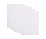 BoardsPlus Blanko Flipchart-Papierblöcke - 5er-Pack A1-Flipchartblöcke, 60 g/m² Papier, 20...