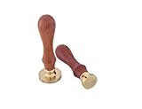 Siegelstempel Set | 2 Stück | verschiedene Größen 20mm - 30mm | Hochzeitsstempel zum fräsen |...