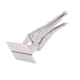 XuQiZZpp Flachzange aus Karbonstahl, mit verstellbarem Schraubmechanismus und ergonomischem Griff