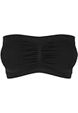 Urban Classics Damen Top Ladies Pads Bandeau, Trägerloser Bandeau für Frauen mit integrierten...